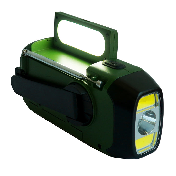 Radio Blaupunkt principal/baterie, lanternă LED, indicație SOS, antenă, ER20