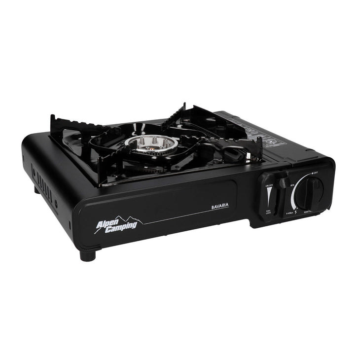 Aragaz de camping Alpen Camping, putere: 2.0 kW, consum de gaz 146g/h, tip de gaz - butan, BAVARIA