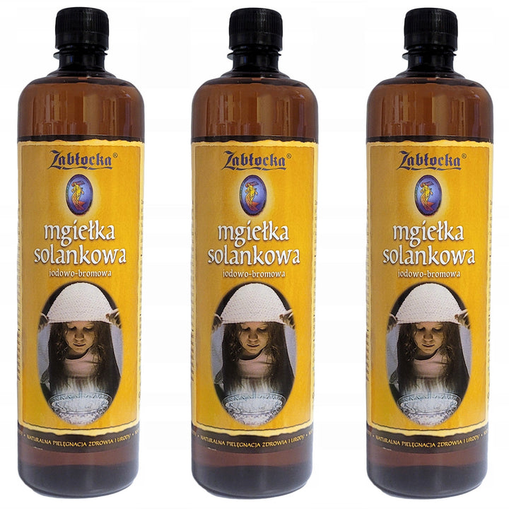 3x Zablocka Salt Mist 950ml pentru inhalare în inhalatoare