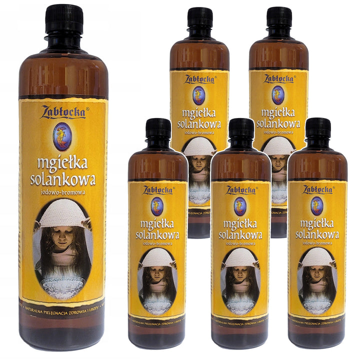 6x Zablocka Salt Mist 950ml pentru inhalare în inhalatoare