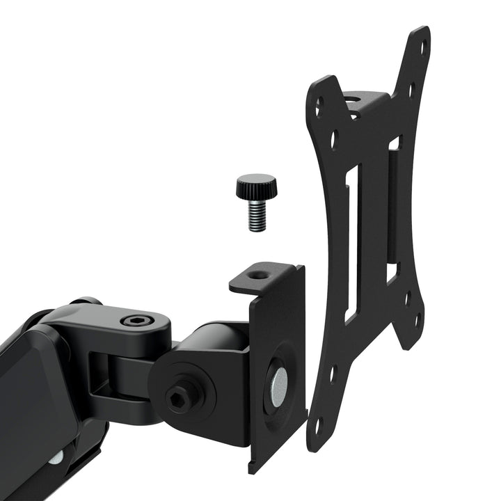 Suport monitor Maclean, arc cu gaz, 17"-32", 2-10kg, negru, MC-135