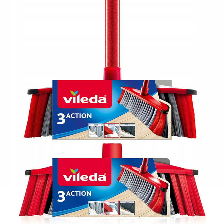Perie Vileda 3Action 3in1 + Reîncărcare perie Vileda 3Action