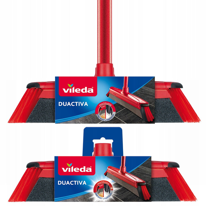 Perie Vileda DuActiva Classic 2 în 1 cu burete + Reîncărcare perie Vileda DuActiva
