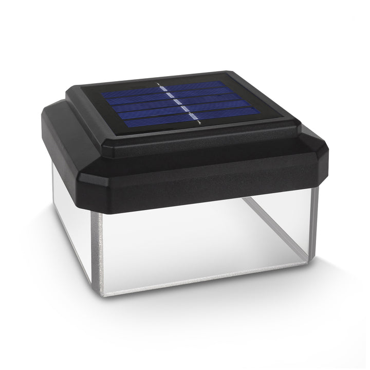 GreenBlue LED lampă de stâlp solar, 80x80mm, baldachin plic, GB127, 4 bucăți