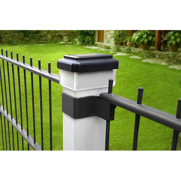 GreenBlue LED lampă de stâlp solar, 80x80mm, baldachin plic, GB127, 4 bucăți