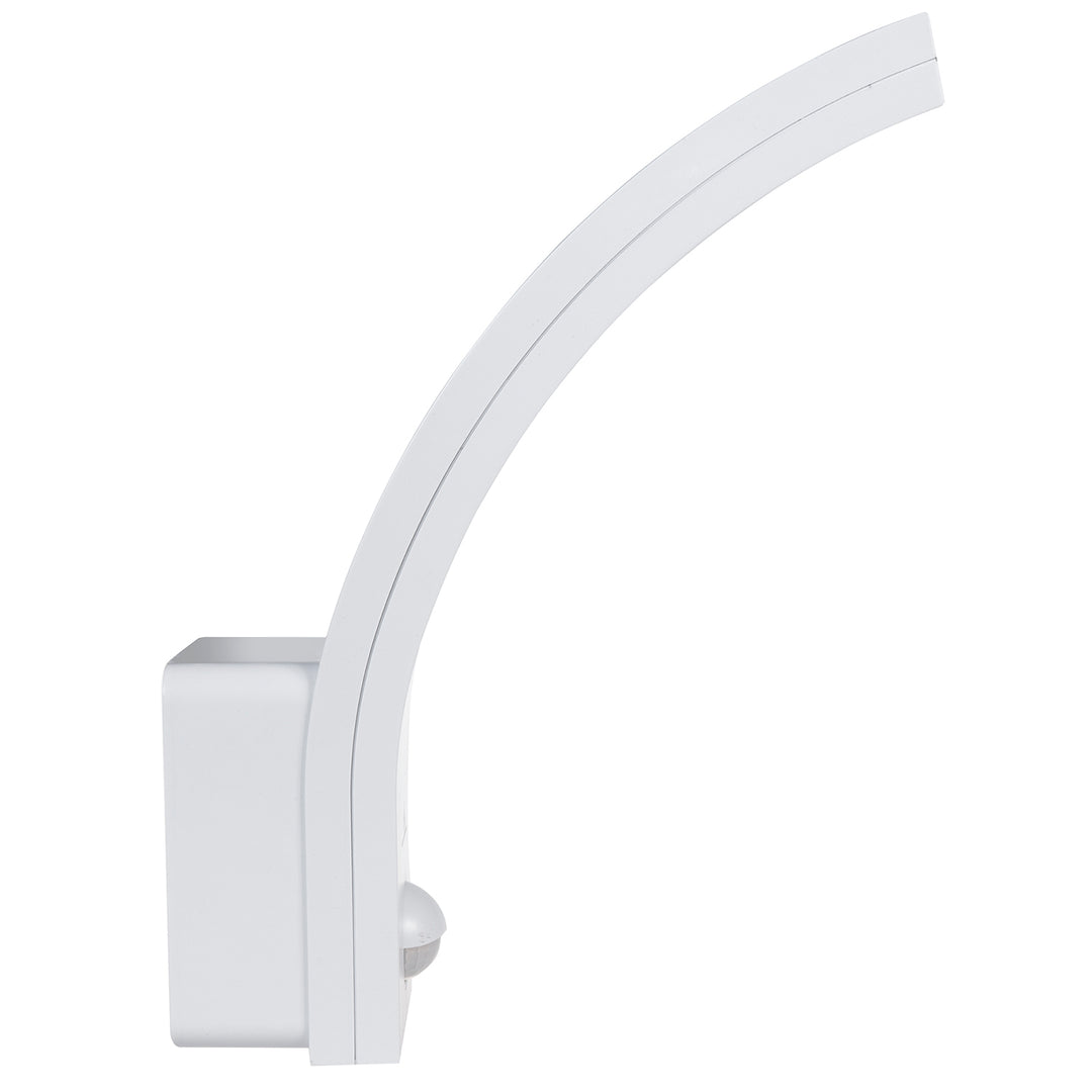 Lampă LED cu senzor de mișcare Maclean, senzor de mișcare PIR, alb, 10W, IP54, 750lm, alb neutru (4000K) MCE244 W