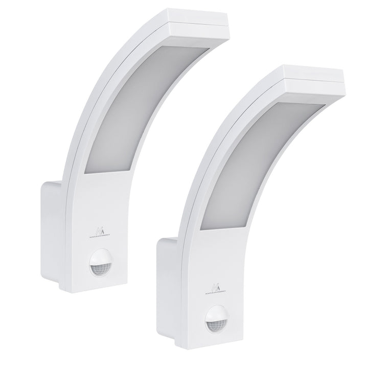 Lampă LED cu senzor de mișcare Maclean, senzor de mișcare PIR, alb, 10W, IP54, 750lm, alb neutru (4000K) MCE244 W