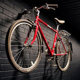 Set de 4 suporturi de perete Maclean, pentru anvelope, roți, scară, bicicletă, oțel, sarcină max. 22 kg/ suport, MC-489