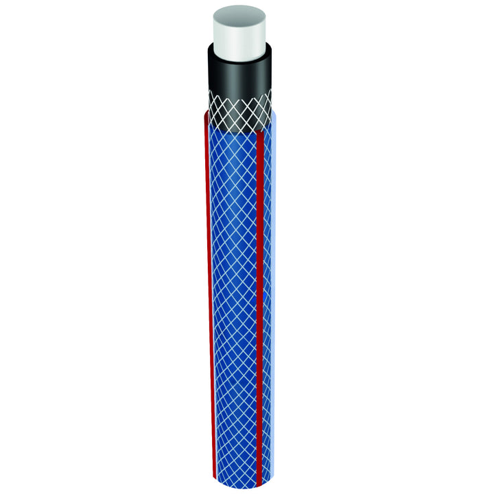 Vartco Light Blue 1" 50m 4 straturi 22 bar furtun de grădină