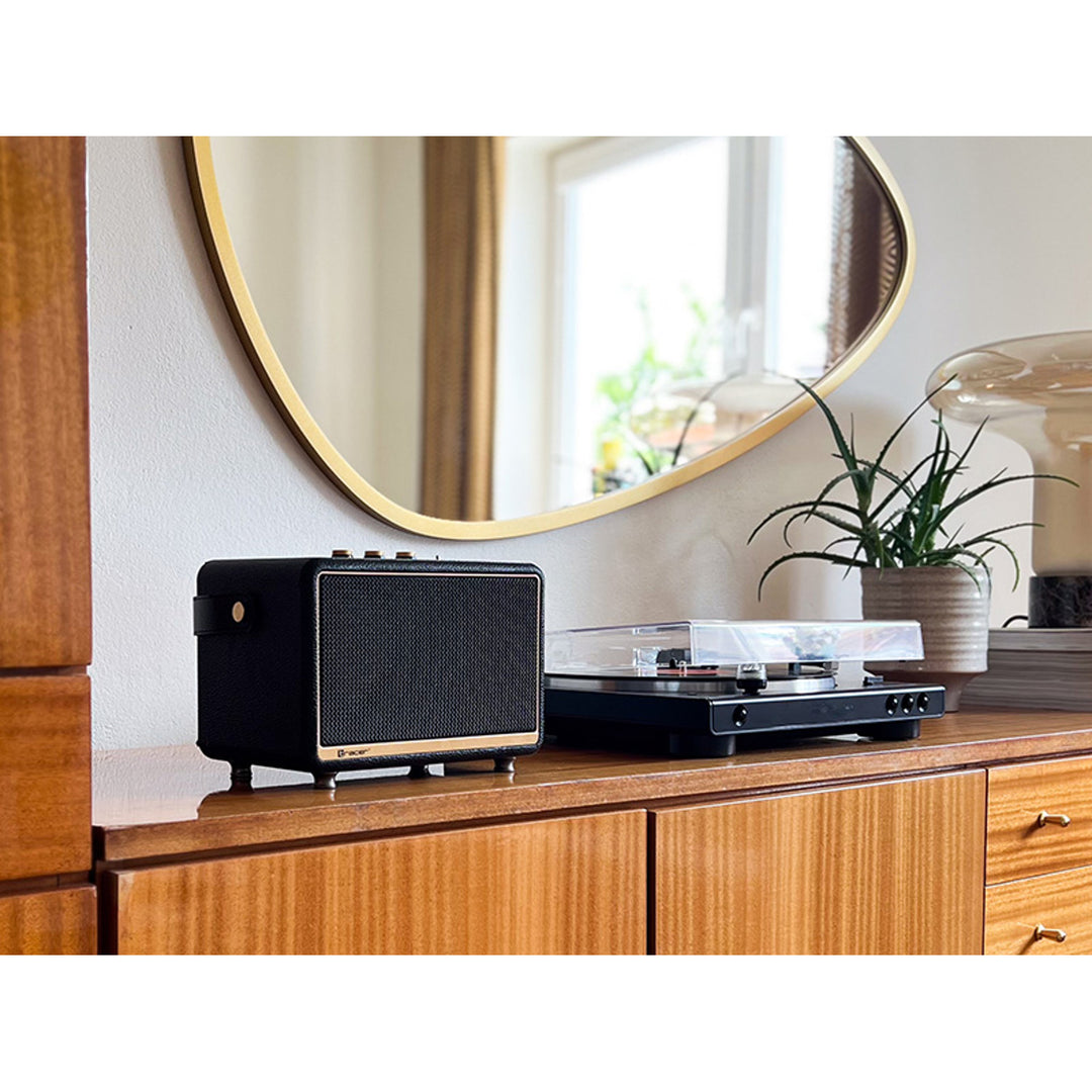Difuzor portabil Tracer, Bluetooth, radio FM, 30W, negru, M30