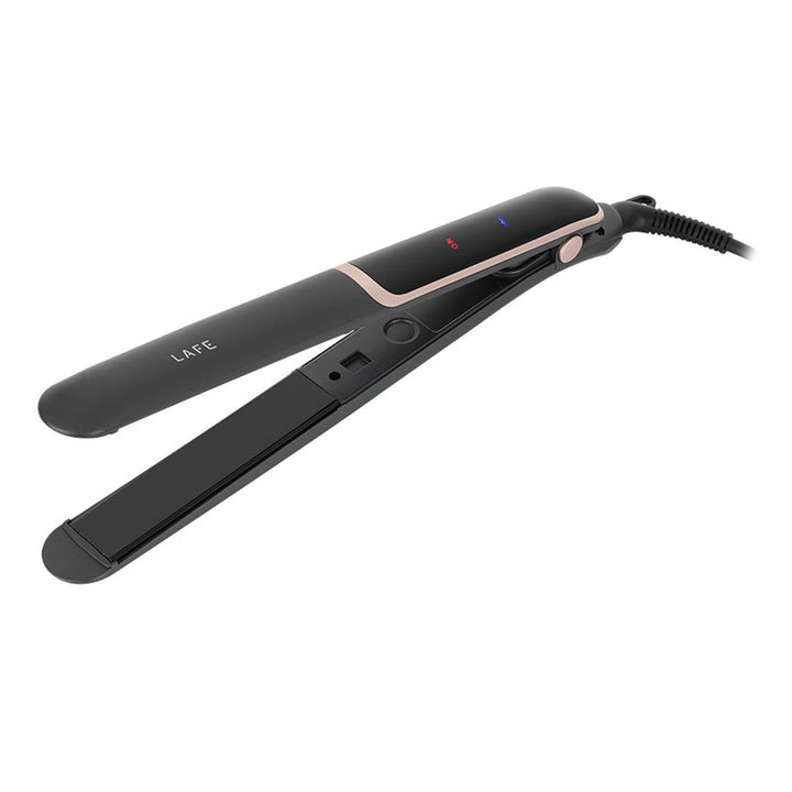 Placa de îndreptat LAFE cu temperatură controlată, 35W, acoperire ceramică, Placa de îndreptat Sleek & Shine