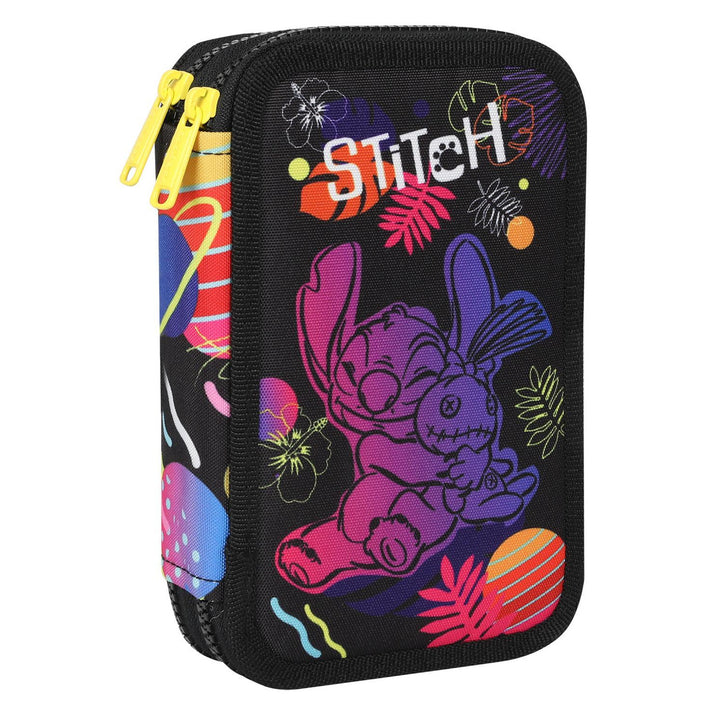 Valiză pentru creioane Coolpack, cu două compartimente, cu accesorii, Stitch, Jumper 2
