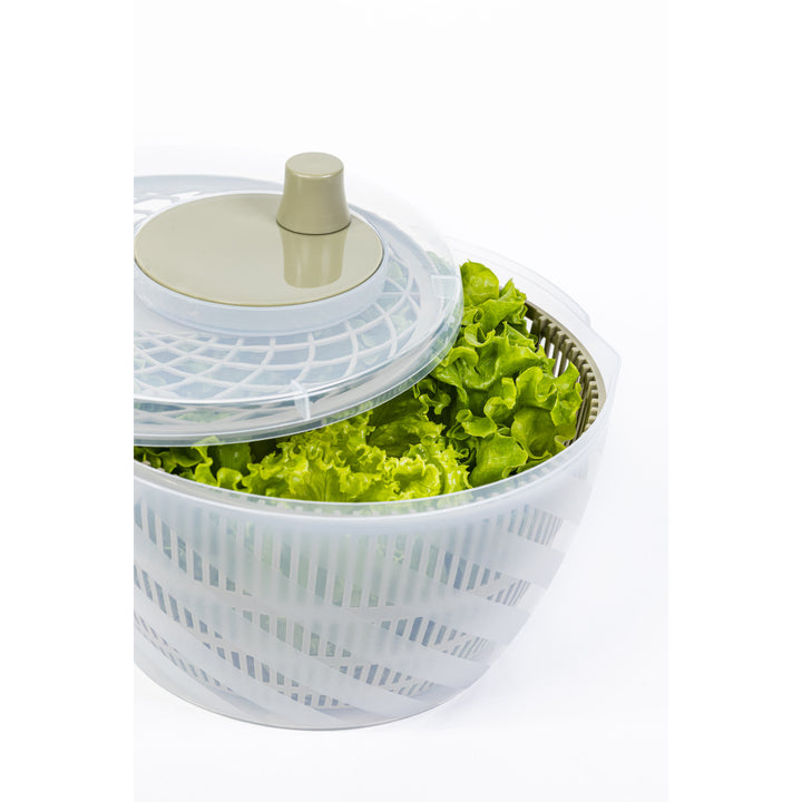 Centrifugă pentru salată BranQ, capacitate 6L, verde măsliniu, GreenSpin