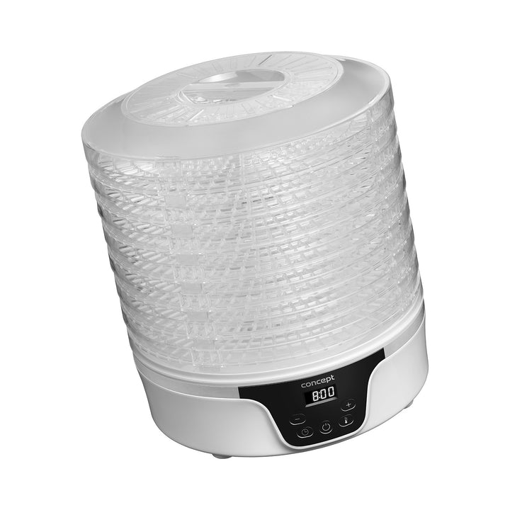 Uscător de ciuperci, fructe și ierburi Concept, 380W, 7 sită, control digital, SO2090