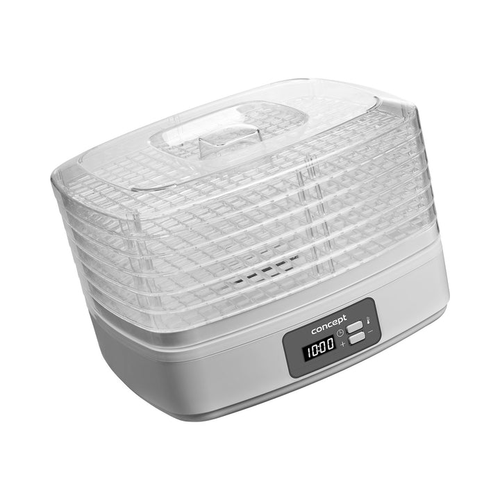 Uscător de ciuperci, fructe și ierburi Concept, 260W, 6 sită, cronometru, SO2080