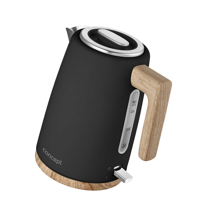 Ceainic electric Concept ELWOOD, oțel inoxidabil, 1,7L, indicator nivel apă, RK3316