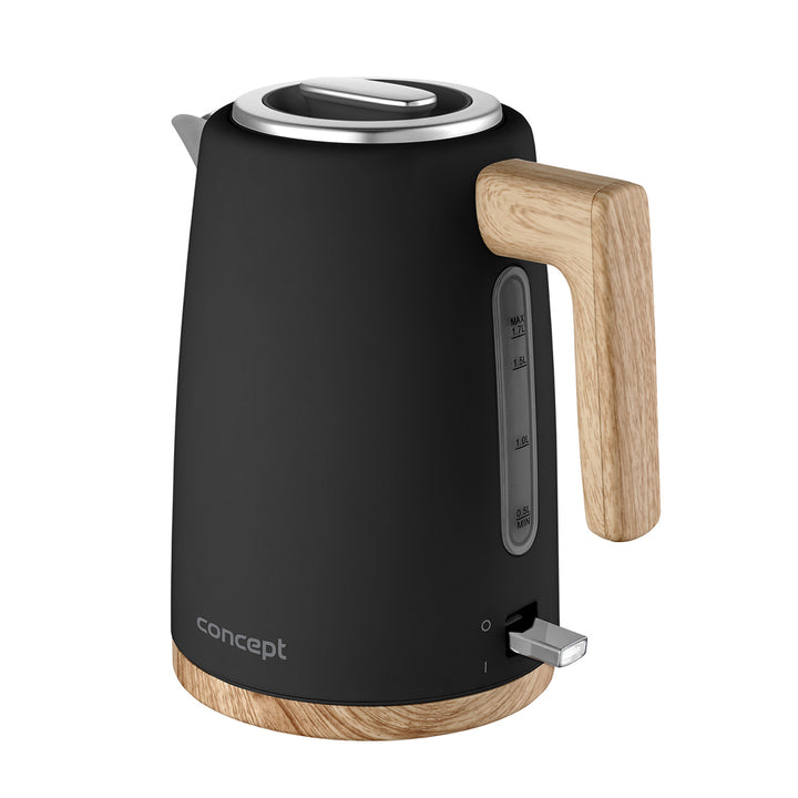 Ceainic electric Concept ELWOOD, oțel inoxidabil, 1,7L, indicator nivel apă, RK3316