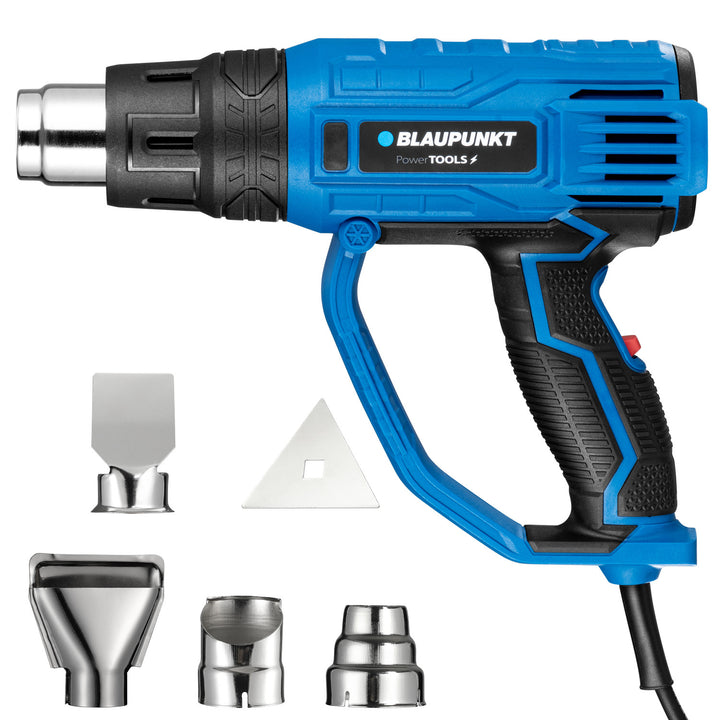 Pistol termic Blaupunkt, 2000W, control ventilator, interval 350-600°C, HG2010