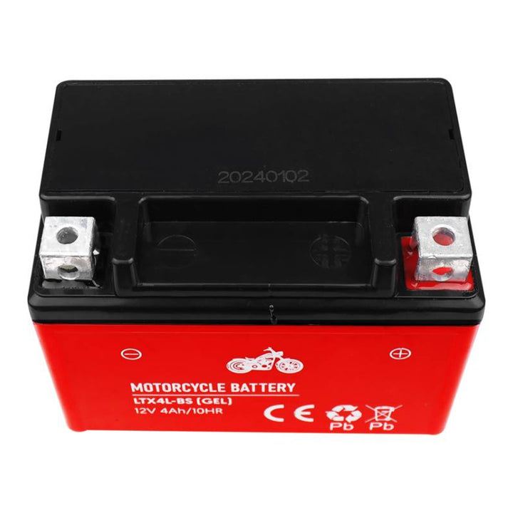 Baterie gel Lamex, motocicletă, 12V, 4Ah, LTX4L-BS