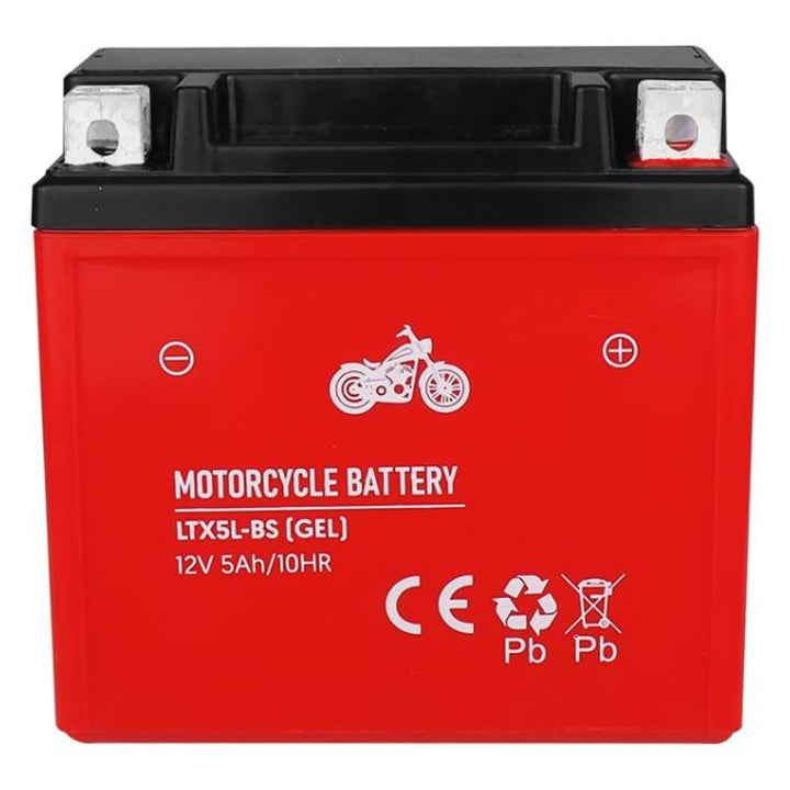 Baterie gel Lamex, motocicletă, 12V, 5Ah, LTX5L-BS