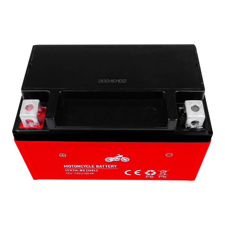 Baterie gel Lamex, motocicletă, 12V, 7Ah, LTX7A-BS