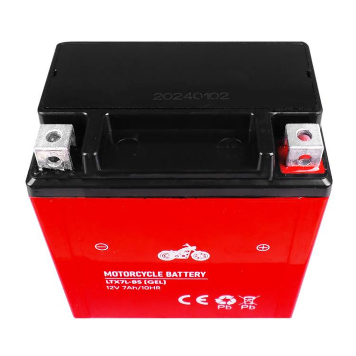 Baterie Gel Lamex, Motociclete, 12V, 7Ah, LTX7L-BS