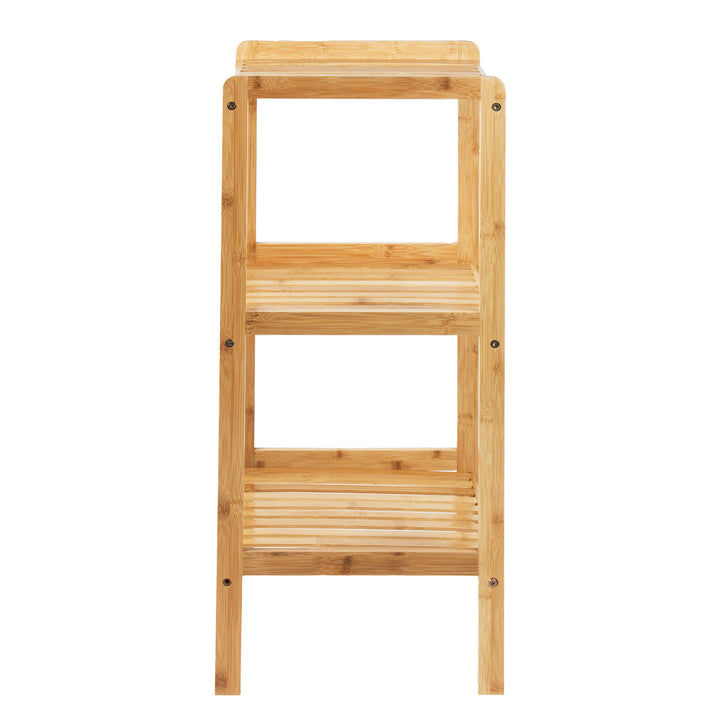Dulap de baie din bambus GreenBlue, 370x330x780mm, 3 rafturi, GB321, 2 bucăți