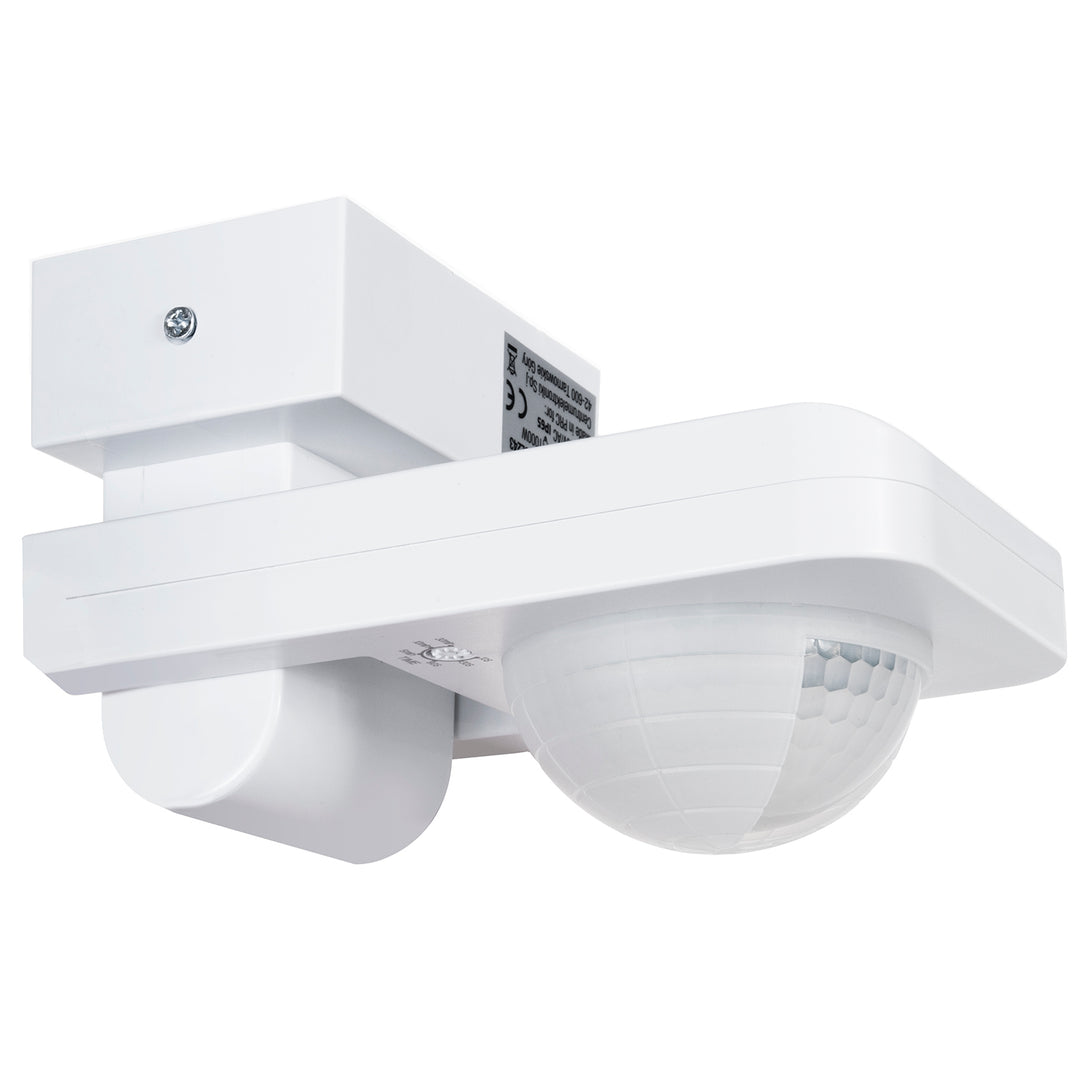 Maclean Detector de mișcare PIR, infraroșu, IP65, max 2000W, MCE243, 2 bucăți