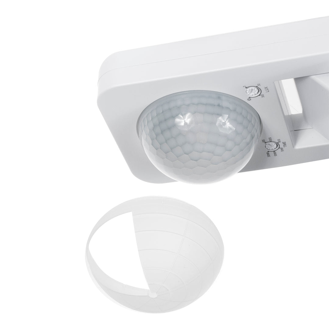 Maclean Detector de mișcare PIR, infraroșu, IP65, max 2000W, MCE243, 2 bucăți