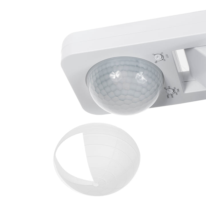 Maclean Detector de mișcare PIR, infraroșu, IP65, max 2000W, MCE243, 2 bucăți