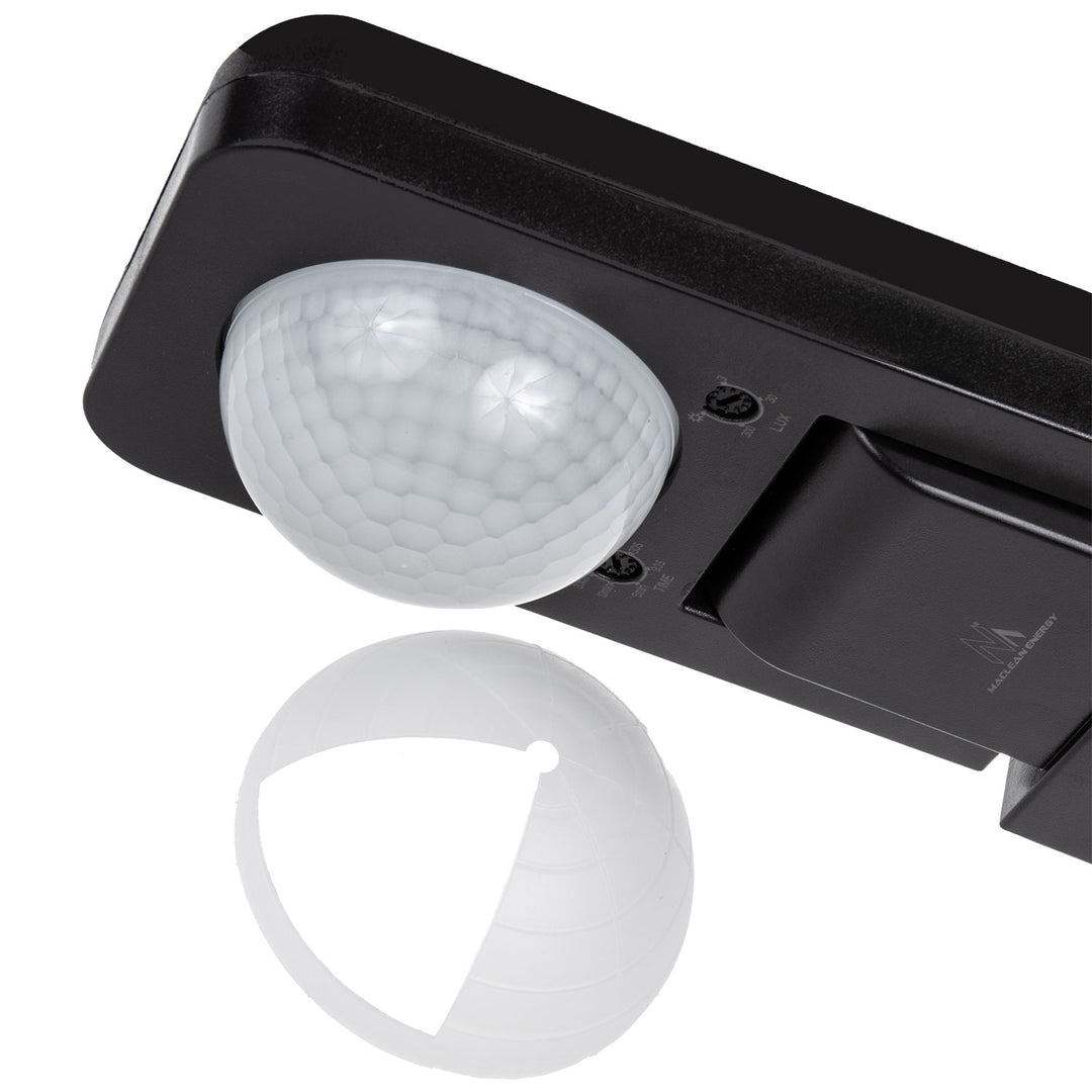 Maclean detector de mișcare PIR, infraroșu, IP65, max 2000W, negru, MCE243 B, 2 bucăți