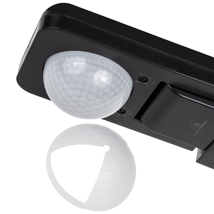 Maclean detector de mișcare PIR, infraroșu, IP65, max 2000W, negru, MCE243 B, 2 bucăți