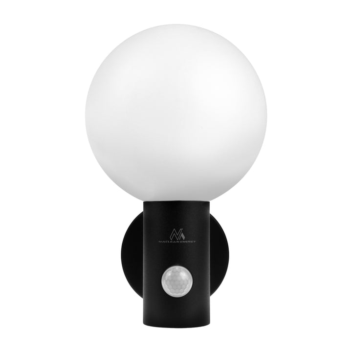 Lampă LED cu senzor de mișcare Maclean, senzor de mișcare PIR, negru, 15W, IP65, 1600lm, alb neutru (4000K) MCE515 B, 2 bucăți