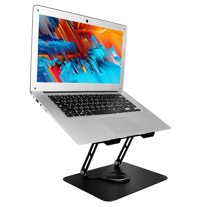 Suport reglabil, pivotant, ergonomic pentru laptop 10-17, Media-Tech MT2662