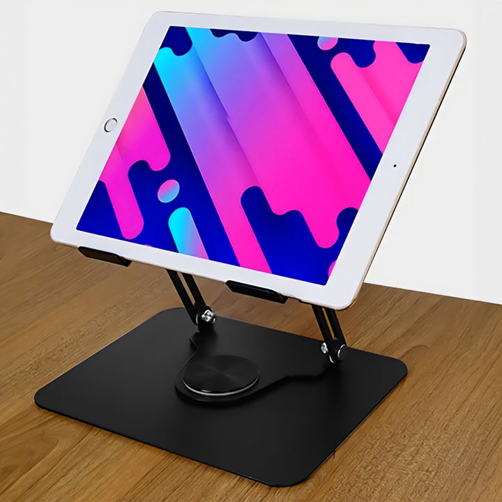 Suport reglabil, pivotant, ergonomic pentru laptop 10-17, Media-Tech MT2662
