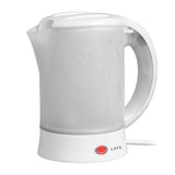 Fierbător electric Lafe, turistic, 600W, capacitate 0.6l, 2 căni, 2 linguri, alb, Scandi