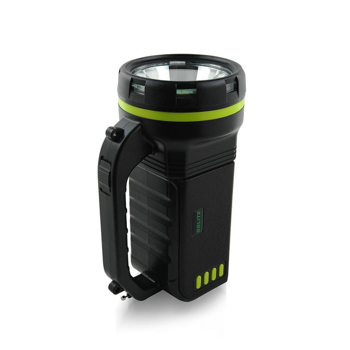 Lanternă solară multifuncțională Verna, 6in1, powerbank, panou solar, lampă, lumini LED, difuzor+radio, Tur000008