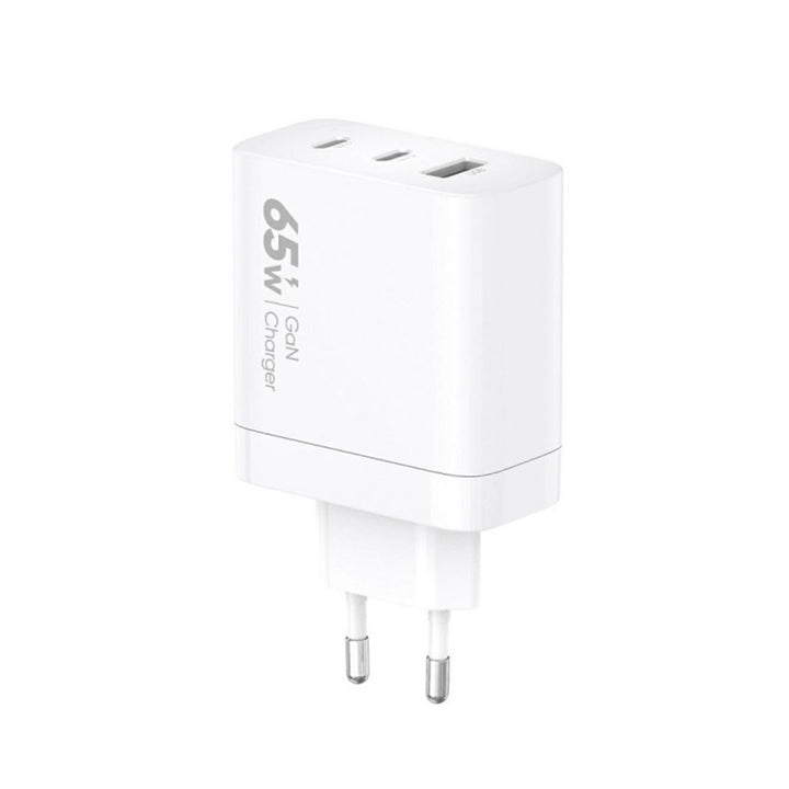 Încărcător de rețea VIDVIE, 3A, 65W, 2x USB-C, 1x USB, cablu USB-C/Iphone, PLE262