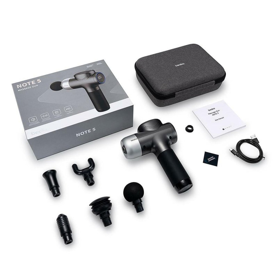 Maseur corporal Beoka, 25W, 5 nivele, baterie 2000mAh, Note 5