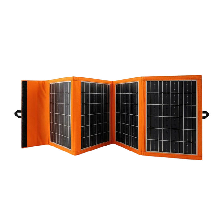 Panou solar, încărcător, 20W, 2 porturi USB, negru și portocaliu, A05