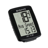 Contor de cicluri Sigma, cu fir, start/stop, afișaj pe trei rânduri, BC 7.16