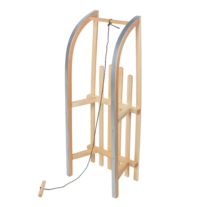 Sanie din lemn GreenBlue, clasică, cu sfoară, până la 100 kg, GB153