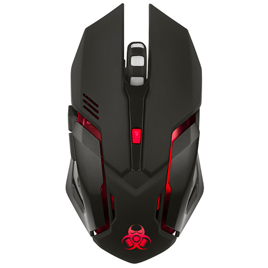 Mouse de gaming Tracer, wireless, baterie 500mAh, 3200 DPI, Gamezone Rocky RF Nano