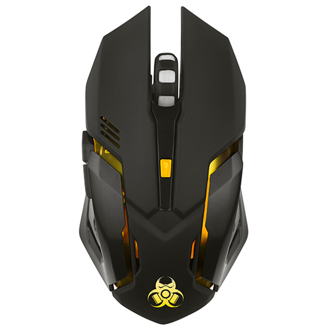 Mouse de gaming Tracer, wireless, baterie 500mAh, 3200 DPI, Gamezone Rocky RF Nano