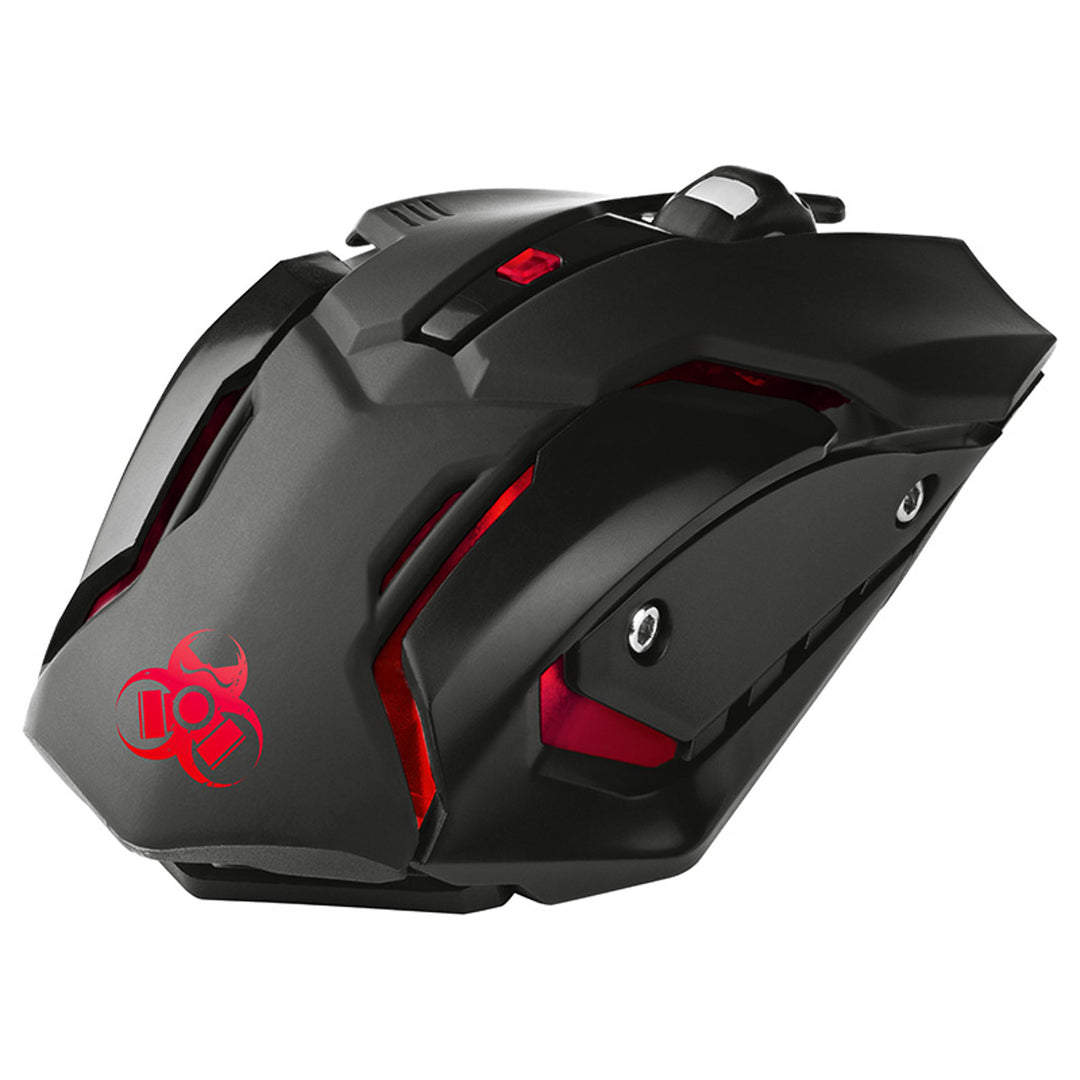 Mouse de gaming Tracer, wireless, baterie 500mAh, 3200 DPI, Gamezone Rocky RF Nano