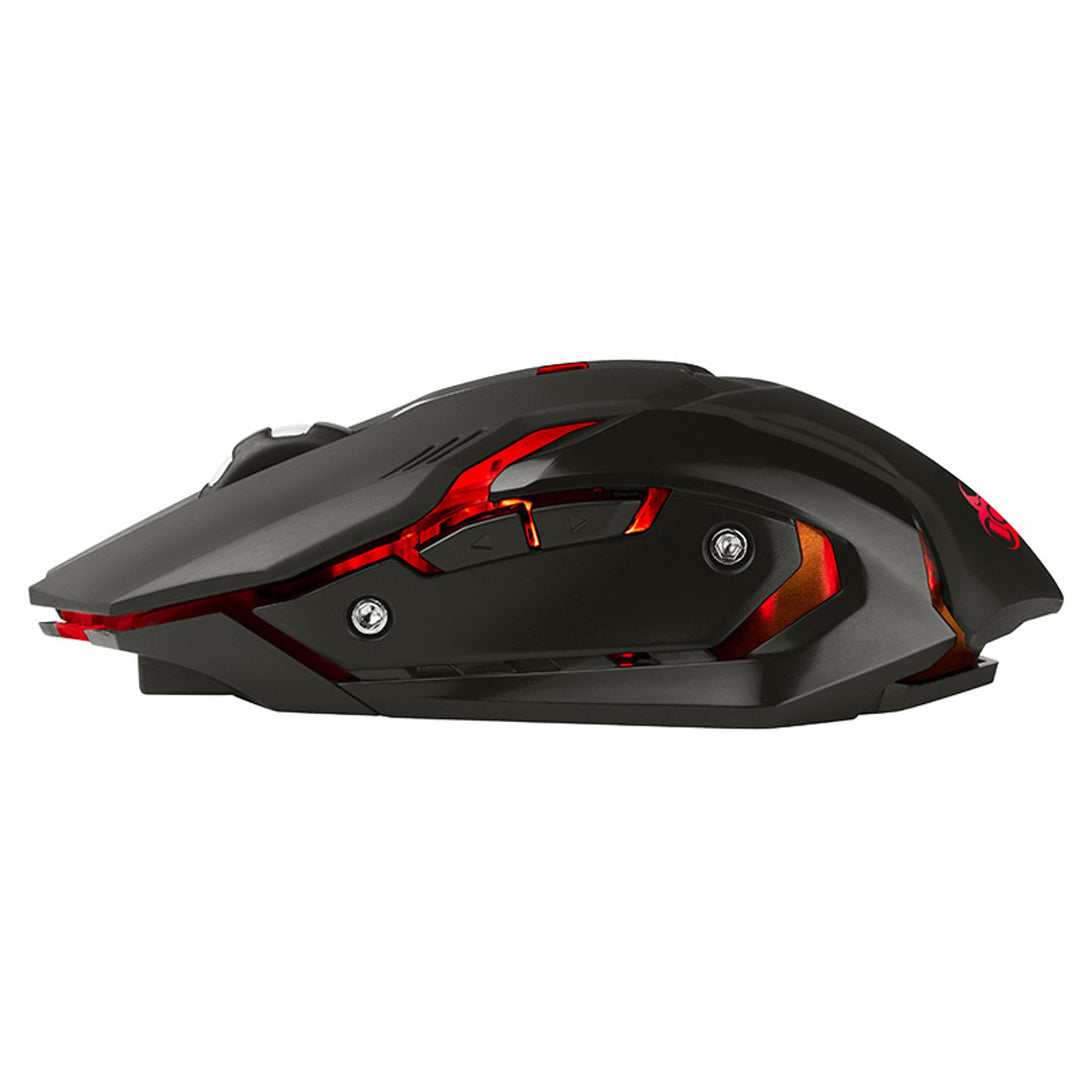 Mouse de gaming Tracer, wireless, baterie 500mAh, 3200 DPI, Gamezone Rocky RF Nano