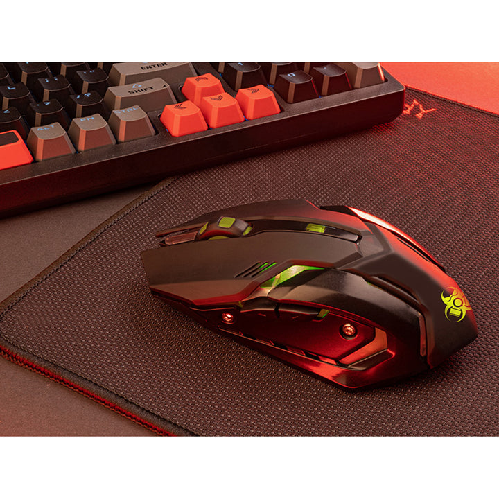 Mouse de gaming Tracer, wireless, baterie 500mAh, 3200 DPI, Gamezone Rocky RF Nano