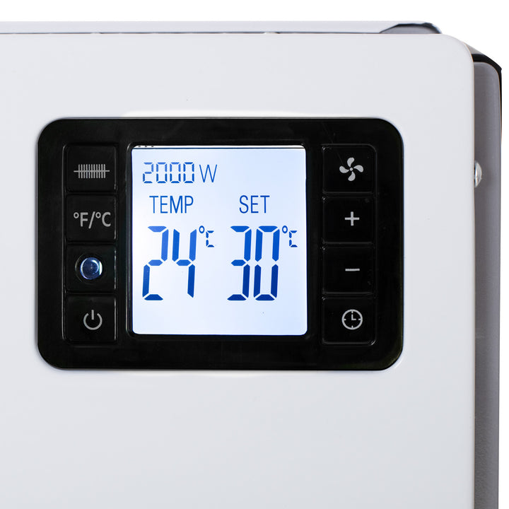 Camry convector de încălzire, putere 2000W, panou LCD, telecomandă, cronometru, termostat, CR 7739
