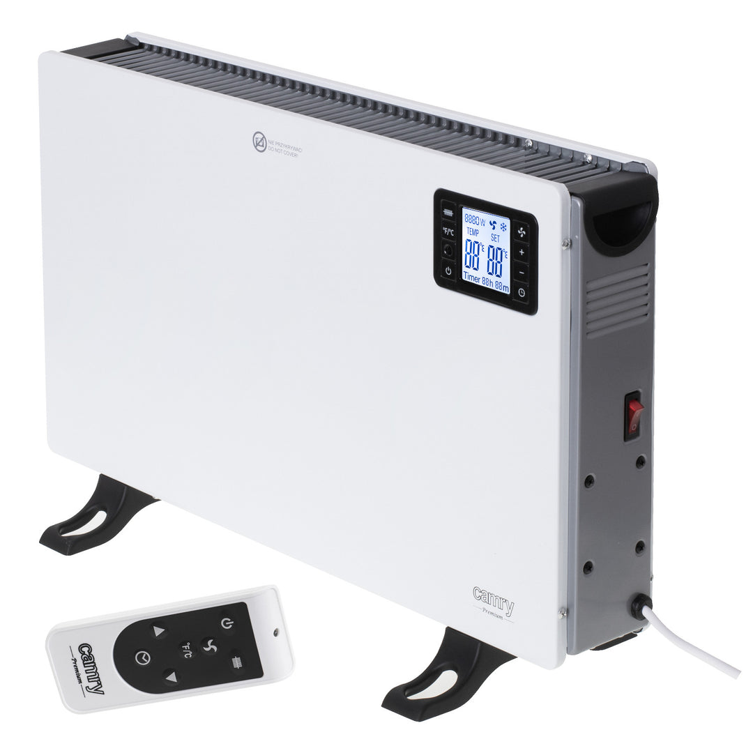 Camry convector de încălzire, putere 2000W, panou LCD, telecomandă, cronometru, termostat, CR 7739