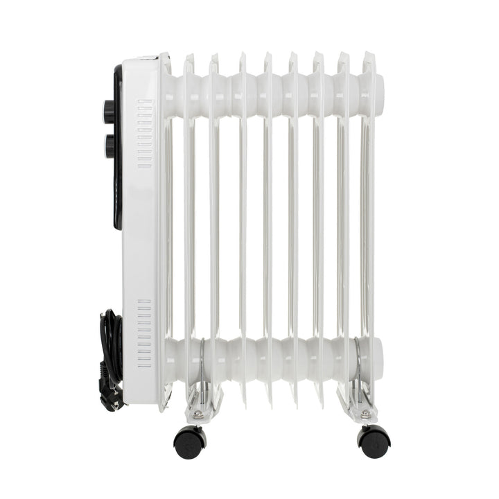Încălzitor de ulei Adler, 9 aripioare, putere 2000W, 3 niveluri de încălzire, alb, AD 7816